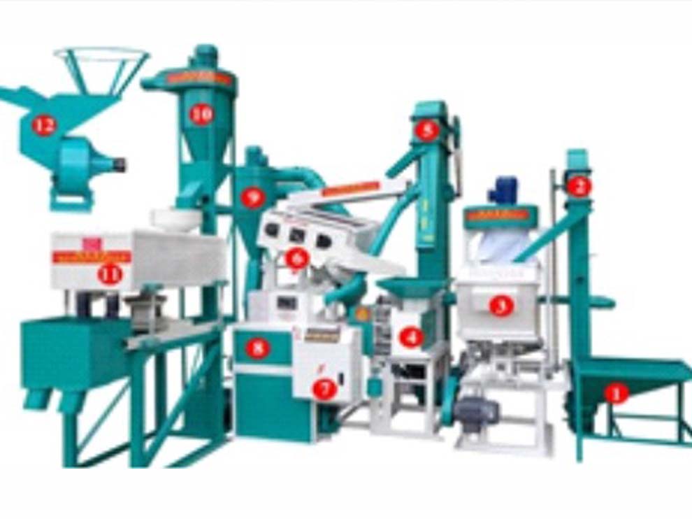 Rice Mill Processing line